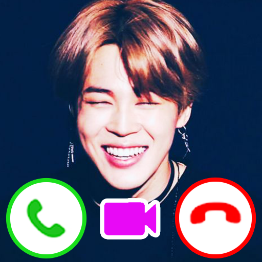 Jimin Fake Video Call &amp; Wallpaper icon