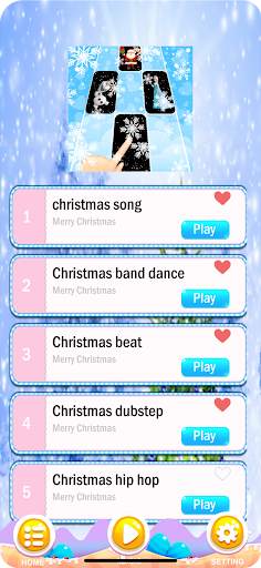 Christmas Magic Piano Tiles screenshot 2