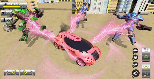 Pig Robot Car Transform - Robot Transforming Games screenshot 5