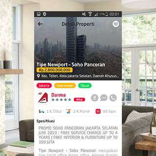 Sewa Properti - AuliAMoya screenshot 3