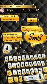 SMS Gold and Silver Bow Keyboard screenshot 3