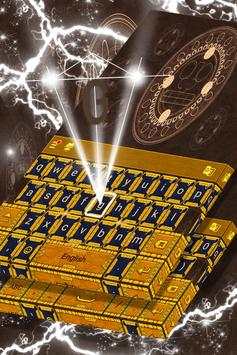 Aztec Gold Keyboard Theme screenshot 4