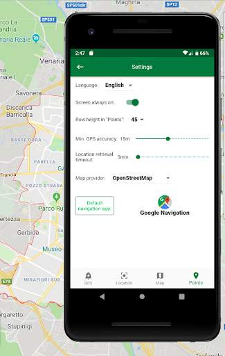 Ganis Free - GPS navigation assistant screenshot 8