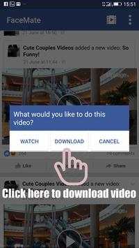 FaceMate Facebook Video Downloader screenshot 3