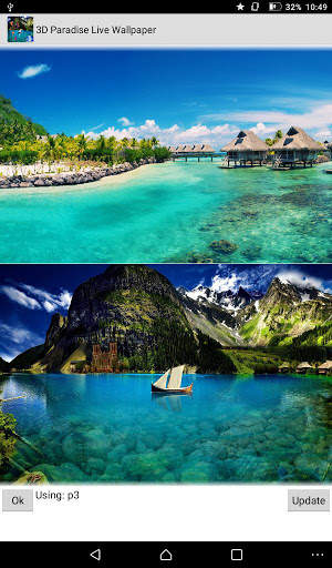 Paradise Live Wallpaper - Screen Lock, Sensor,Auto 9 تصوير الشاشة