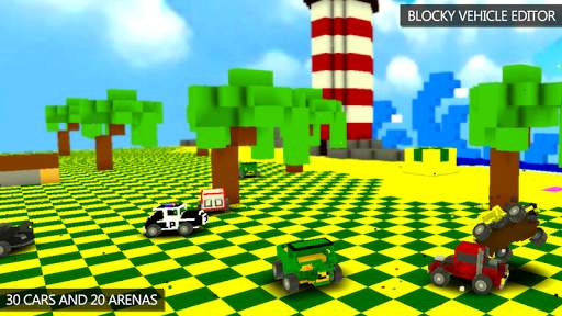 Blocky Demolition Derby screenshot 3