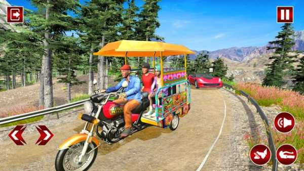Long Tuk Tuk Simulator:Rickshaw Driving Game screenshot 4