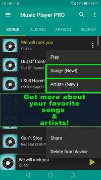 Music Player PRO screenshot 1