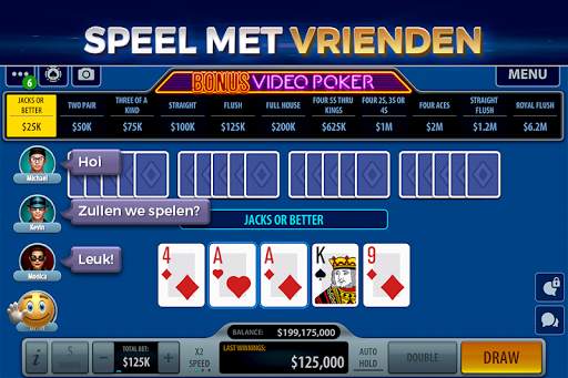 Video Poker van Pokerist screenshot 5