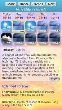 Weather4us screenshot 1