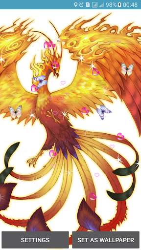 Phoenix Live Wallpaper screenshot 8