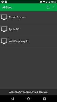 AirSpot - AirPlay   DLNA for Spotify (trial) screenshot 1