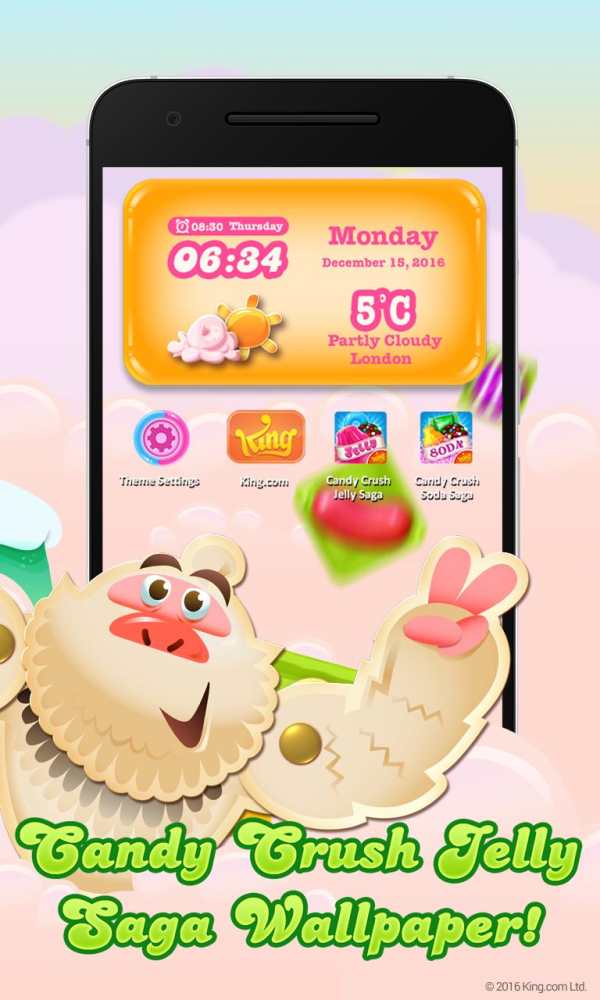 Candy Crush Jelly Theme screenshot 2