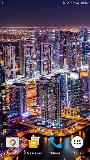 Night City Dubai Video LWP screenshot 5