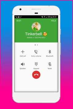 Fake Call From Tinkerbell Princess screenshot 2