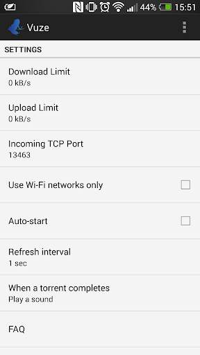 Vuze Torrent Downloader screenshot 4