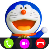 Fake Call Dorae-mon &amp; Chat Video Call 📱 icon