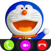 Fake Call Dorae-mon & Chat Video Call 📱 1.3