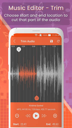 Music Editor: Trim Cutter Merge Convert Audio 3 تصوير الشاشة