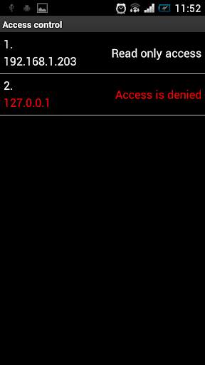 Browse my Droid(WiFi explorer) screenshot 5