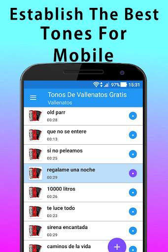 Ringtones vallenatos скриншот 2