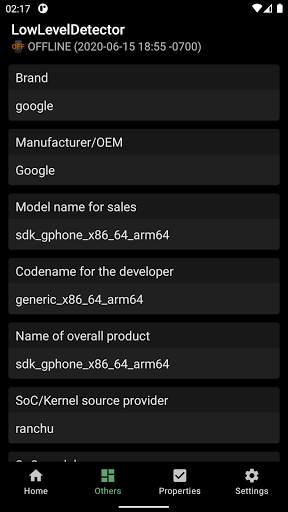 Low Level Detector screenshot 2