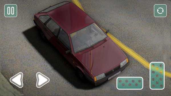 Driving Car Simulator VAZ 2109 screenshot 3