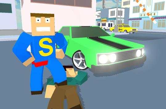 Car Craft Blocky City Racer screenshot 3