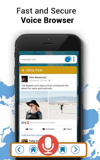 Voice browser – Voice Web Search screenshot 3