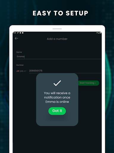 WSeen - Online Tracker, Last Seen for Whatsapp screenshot 7
