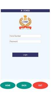 C I SF M-POWER (एमपाॅवर) - Payslip, leave; etc screenshot 1