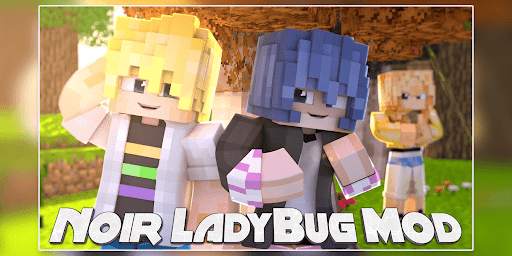 Noir LadyBug Mod pour Minecraft PE screenshot 3