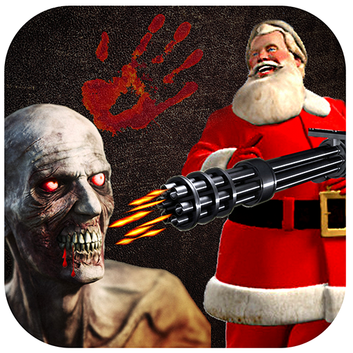 ikon santa vs zombie: hari Natal