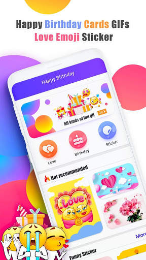 Happy Birthday GIFs & Love Roses Sticker screenshot 2