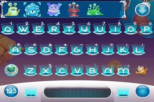 Alien Keyboard screenshot 1