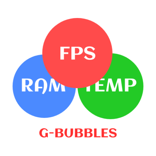FPS Meter &amp; Crosshair - Gamer Bubbles icon