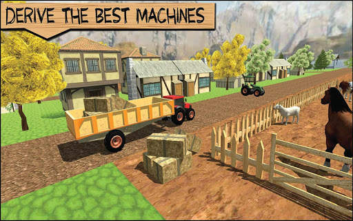 Farm Tractor Sim - Forage Farming Games screenshot 15