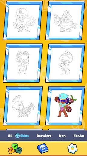 Brawl Stars Coloring screenshot 7