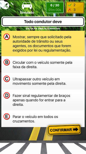 Simulado CNH screenshot 3