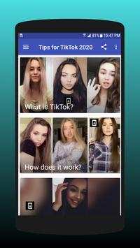 Tips for TikTok 2020 screenshot 1