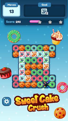 Sweet Cake Crush : Match Puzzle Game 퍼즐게임 중독성게임 screenshot 4