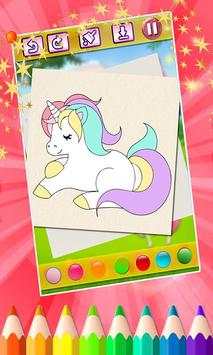 Unicorn Coloring Book: Fun Game for Kids screenshot 1