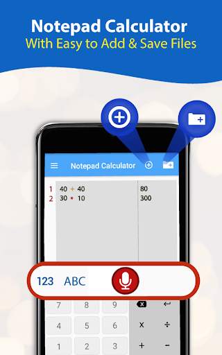 Voice Calculator Notepad screenshot 2