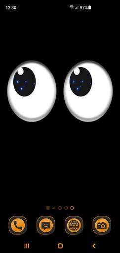 Funny Phone Eyes Live Wallpaper screenshot 2