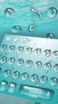 Water Keyboard Theme screenshot 2