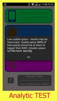 SD Card Test Tool NEW screenshot 2