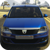 Driving Dacia Logan Car Simulator icon