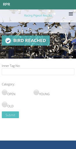 RPR APP (RACING PIGEON RESULTS) screenshot 2