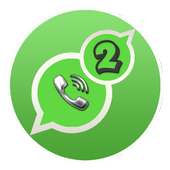 Smart DUAL whatsAPP Clone logo