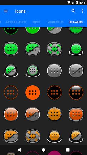Oreo Orange Icon Pack screenshot 7